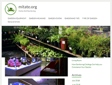 Tablet Screenshot of mitate.org